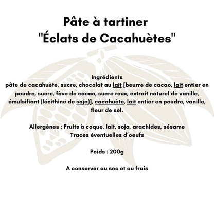 Mini pot de pâte à tartiner "Éclats de Cacahuètes" (50 g)