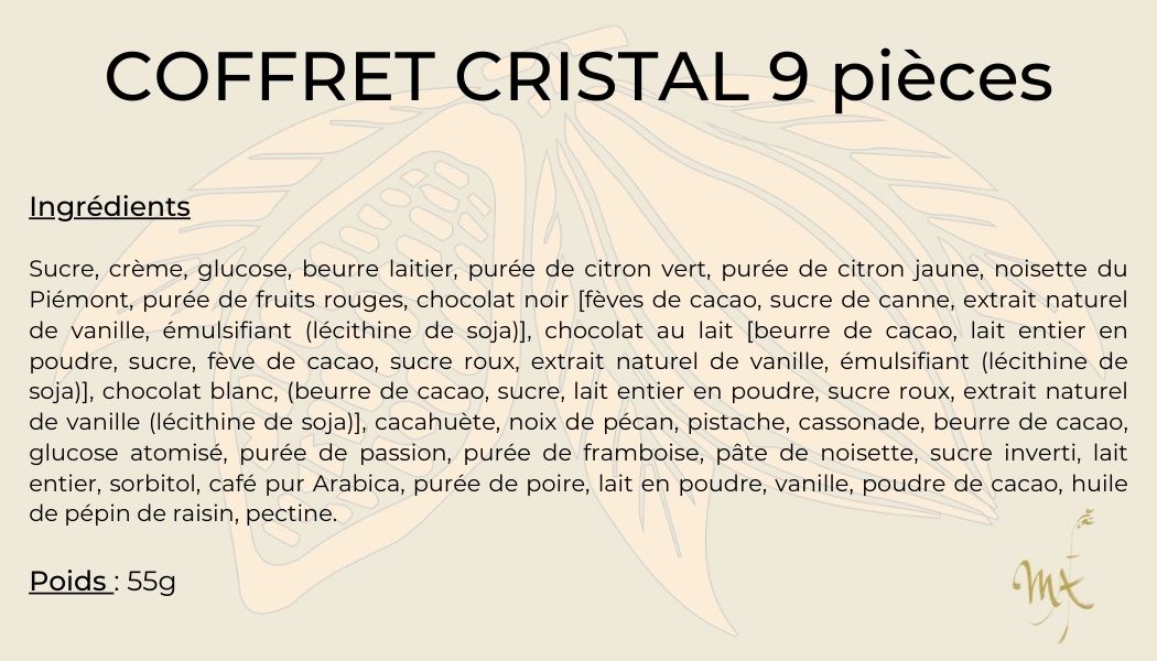 Coffret Cristal – Branche Paris
